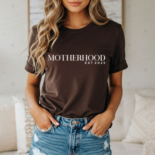 MOTHERHOOD EST 2025 - DTF TRANSFER