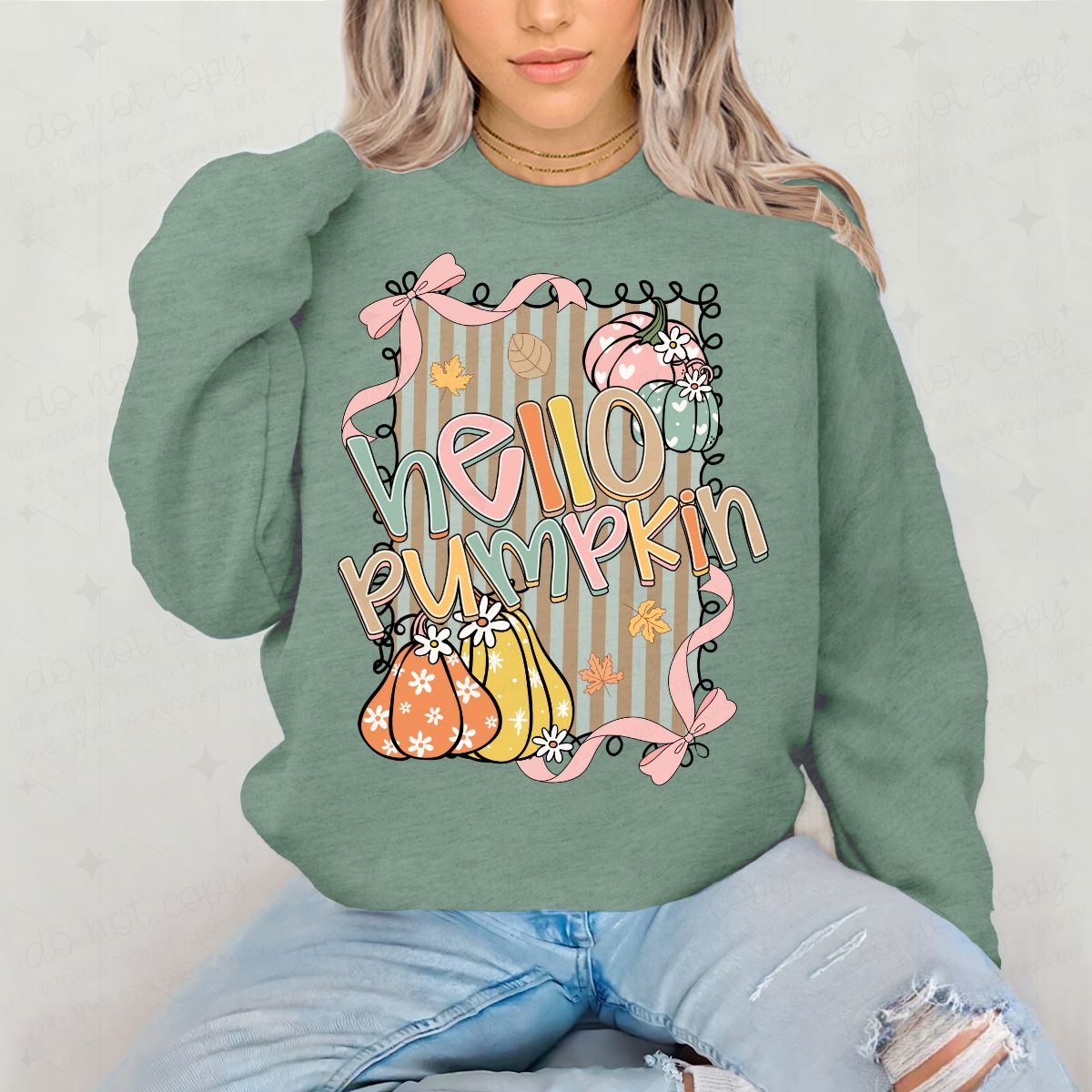 COQUETTE HELLO PUMPKIN - DTF TRANSFER