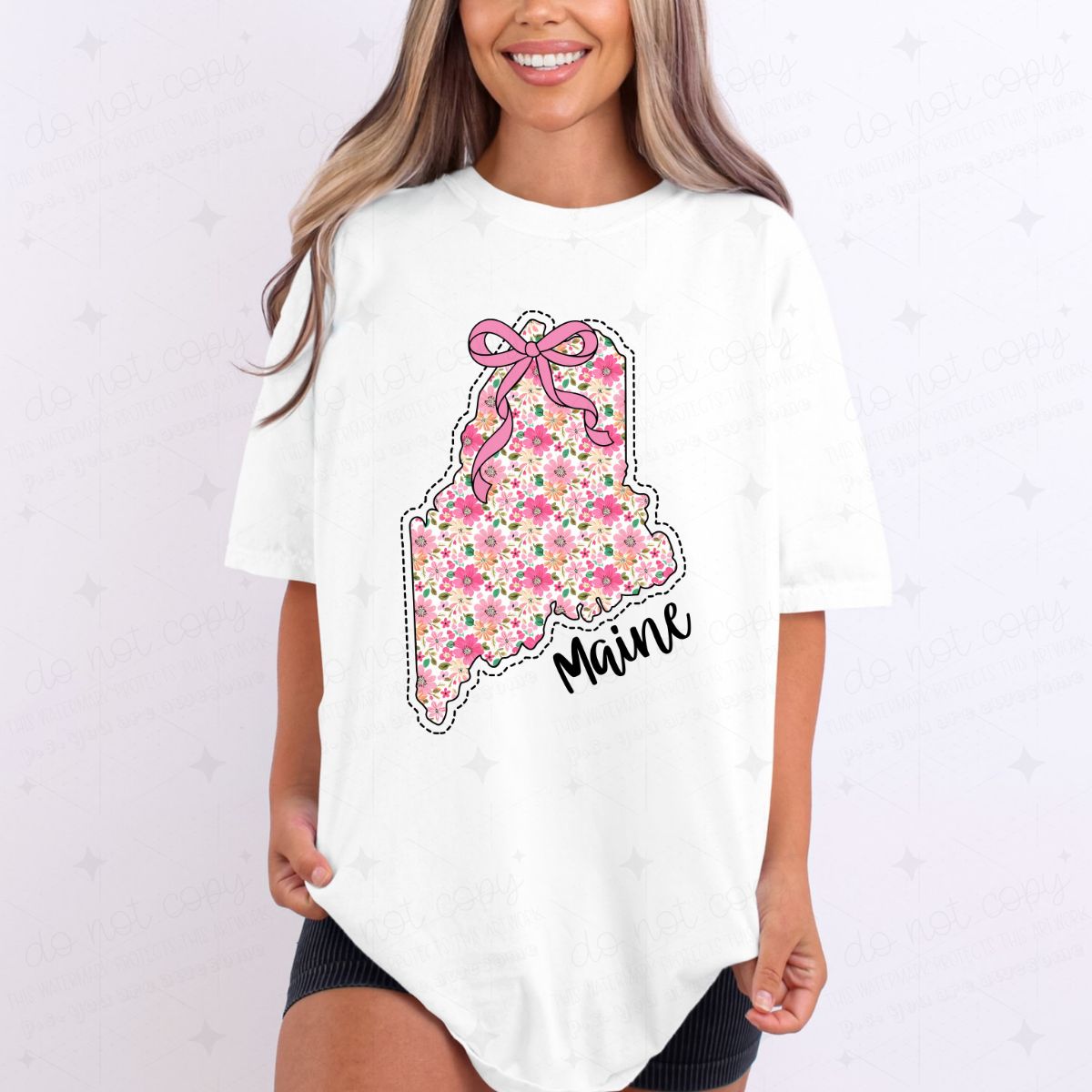 COQUETTE MAINE - DTF TRANSFER