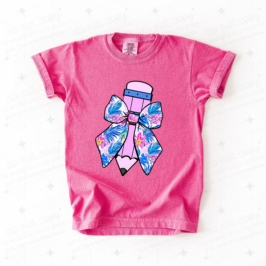 COQUETTE PREPPY PENCIL - DTF TRANSFER