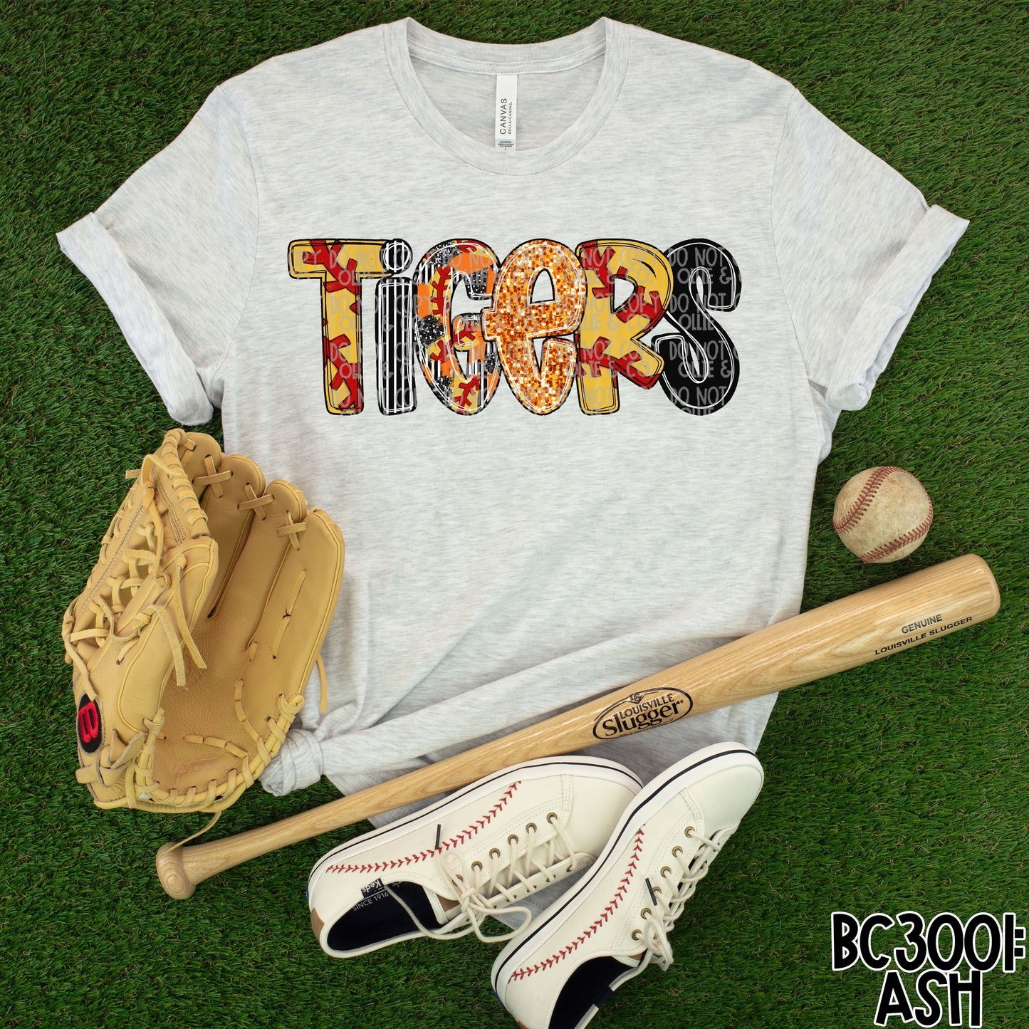 SOFTBALL SCHOOL SPIRIT ALPHA - MOCKUP ONLY
