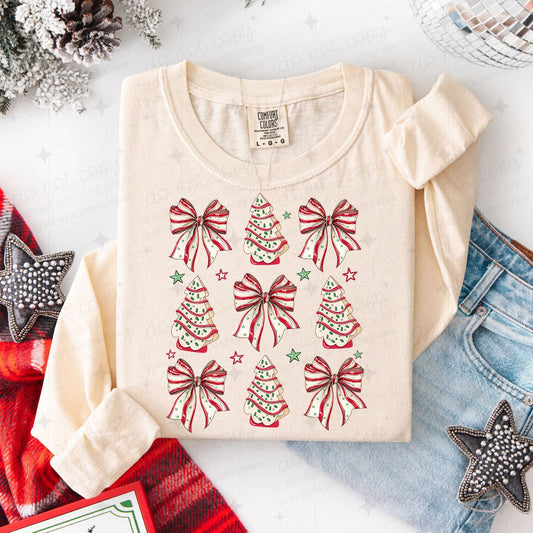 COQUETTE TREE CAKES COLLAGE - DTF TRANSFER