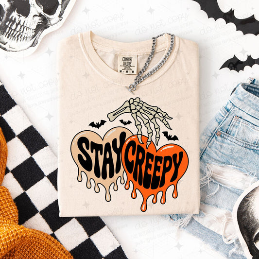 STAY CREEPY - DTF TRANSFER