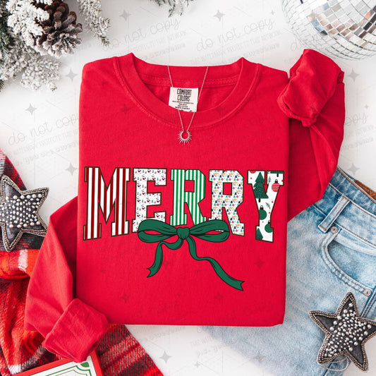 COQUETTE MERRY - DTF TRANSFER