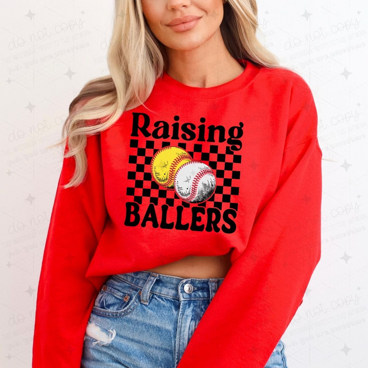 RAISING BALLERS - DTF TRANSFER