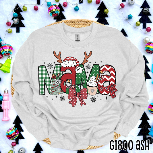 MAMA CHRISTMAS COQUETTE - DTF TRANSFER