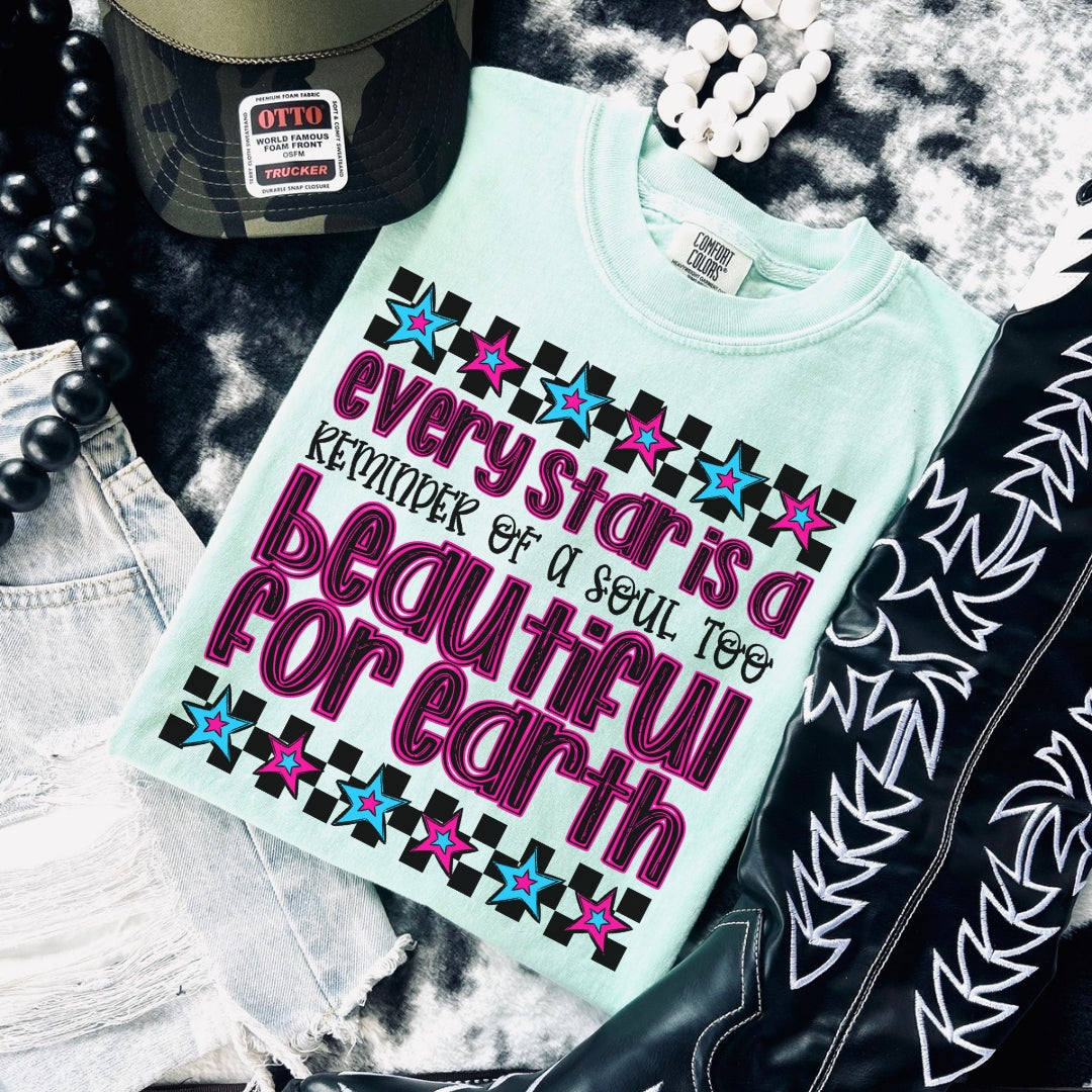 EVERY STAR IS A REMINDER OF A SOUL TOO BEAUTIFUL FOR EARTH *OLLIE & CO. EXCLUSIVE* - DTF TRANSFER