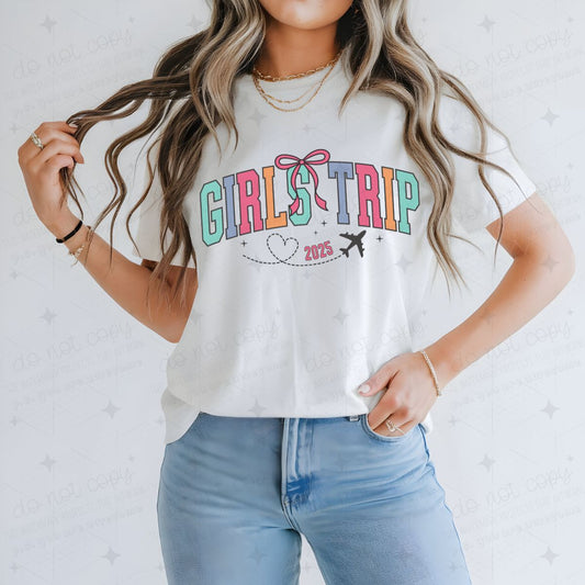 COQUETTE GIRLS TRIP 2025 - DTF TRANSFER