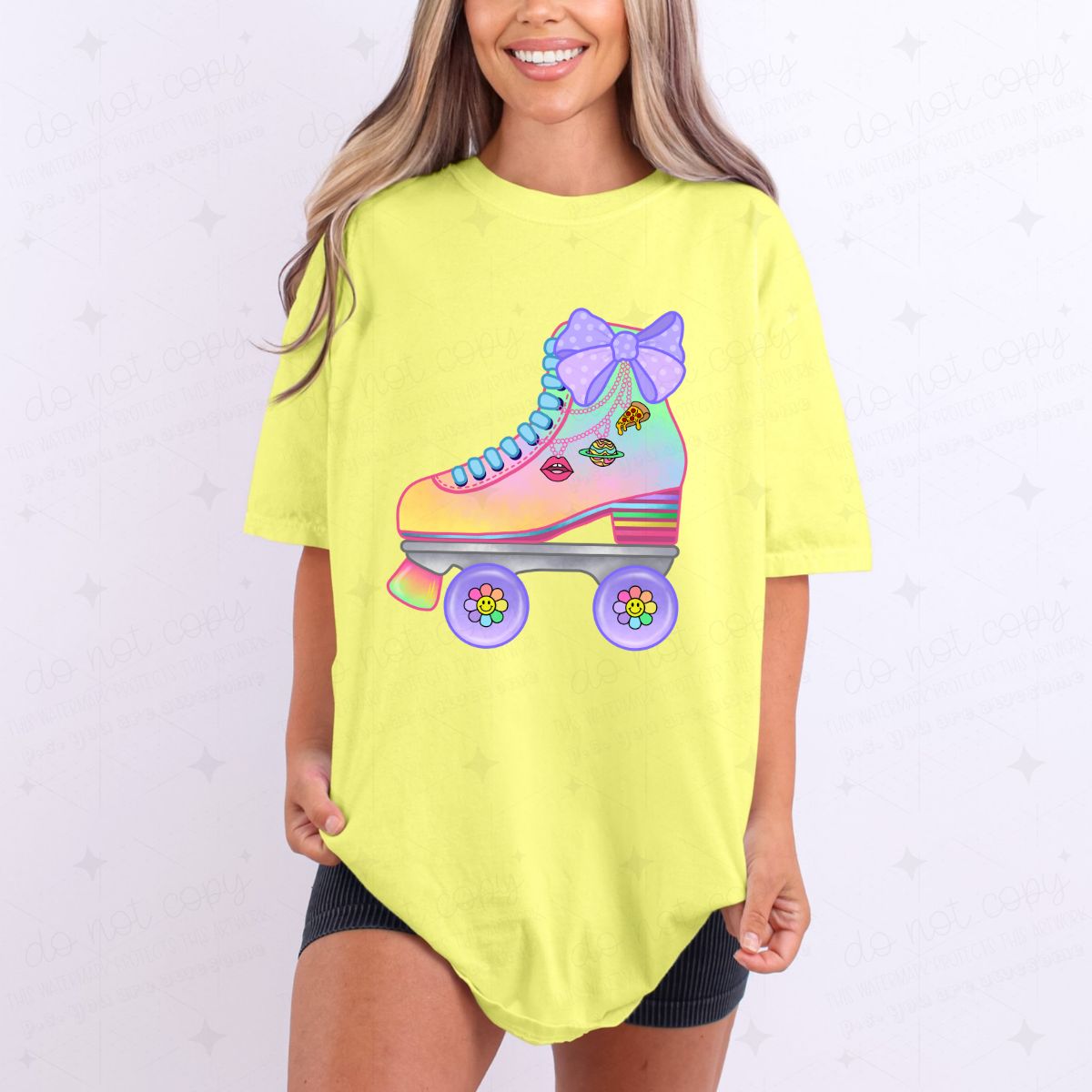 COQUETTE ROLLER SKATE - DTF TRANSFER