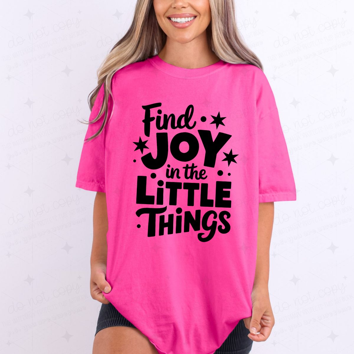 FIND JOY IN THE LITTLE THINGS - DTF TRANSFER