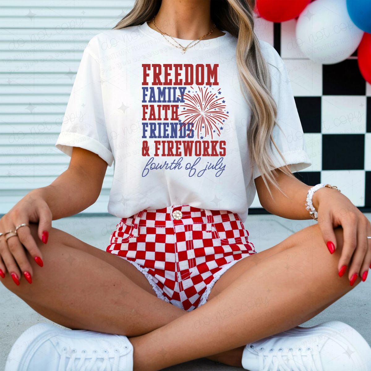 FOURTH OF JULY - DTF TRANSFER