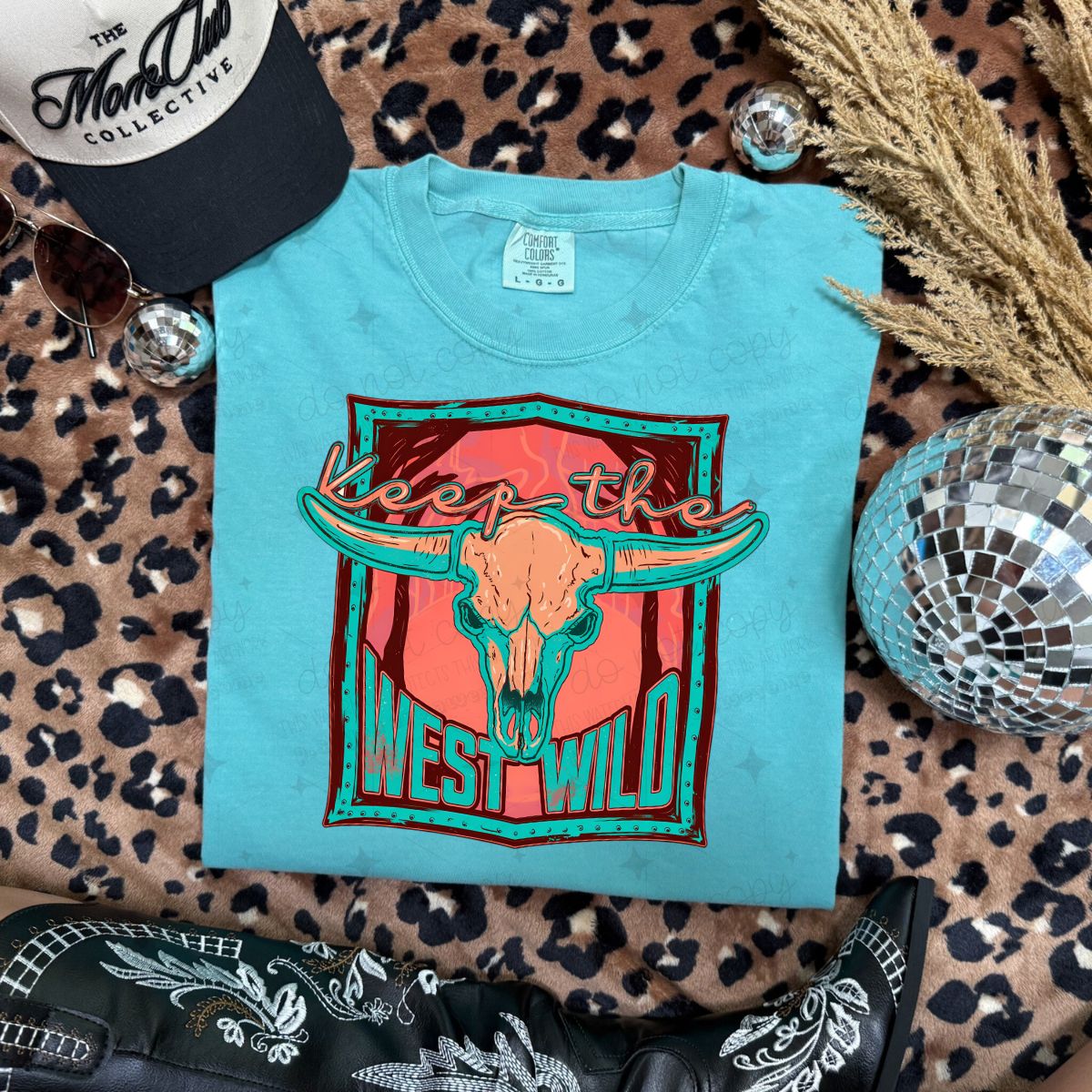 KEEP THE WEST WILD - DTF TRANSFER