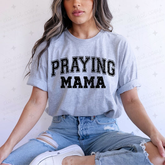 PRAYING MAMA - DTF TRANSFER