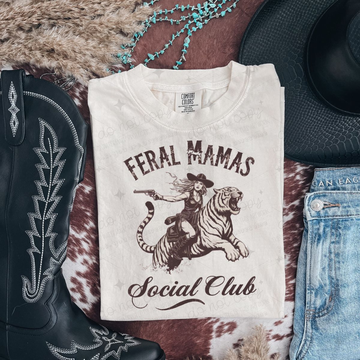 FERAL MAMAS SOCIAL CLUB - DTF TRANSFER
