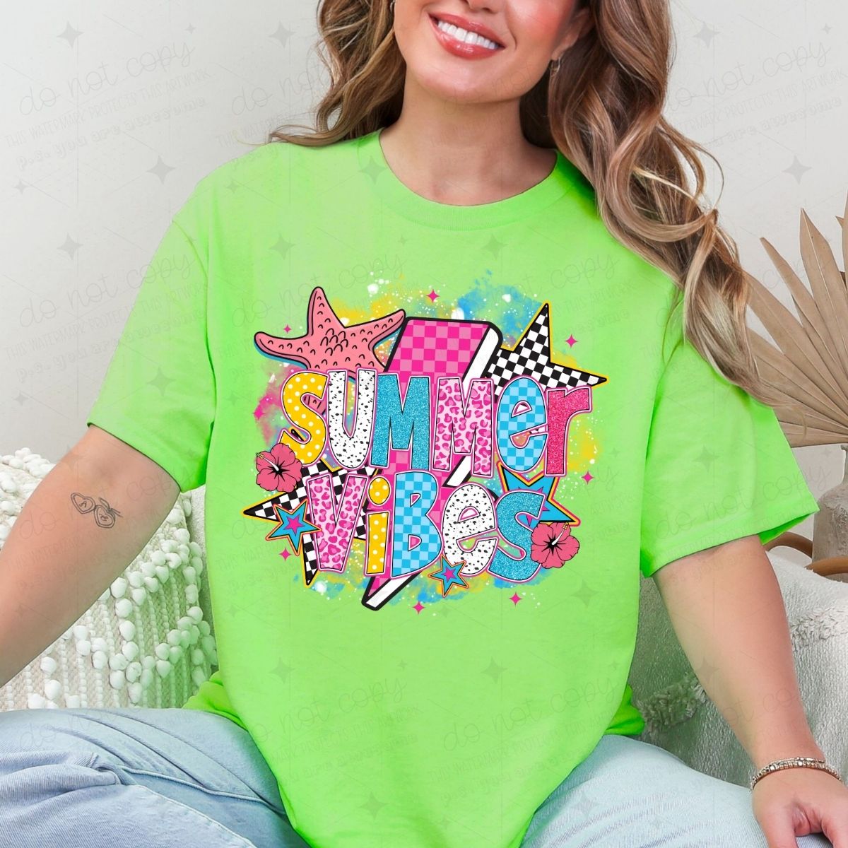 SUMMER VIBES - DTF TRANSFER