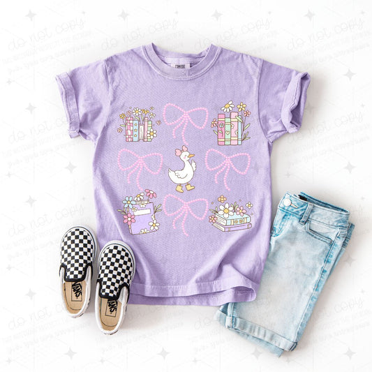 COQUETTE SCHOOL GOOSE GRID - DTF TRANSFER