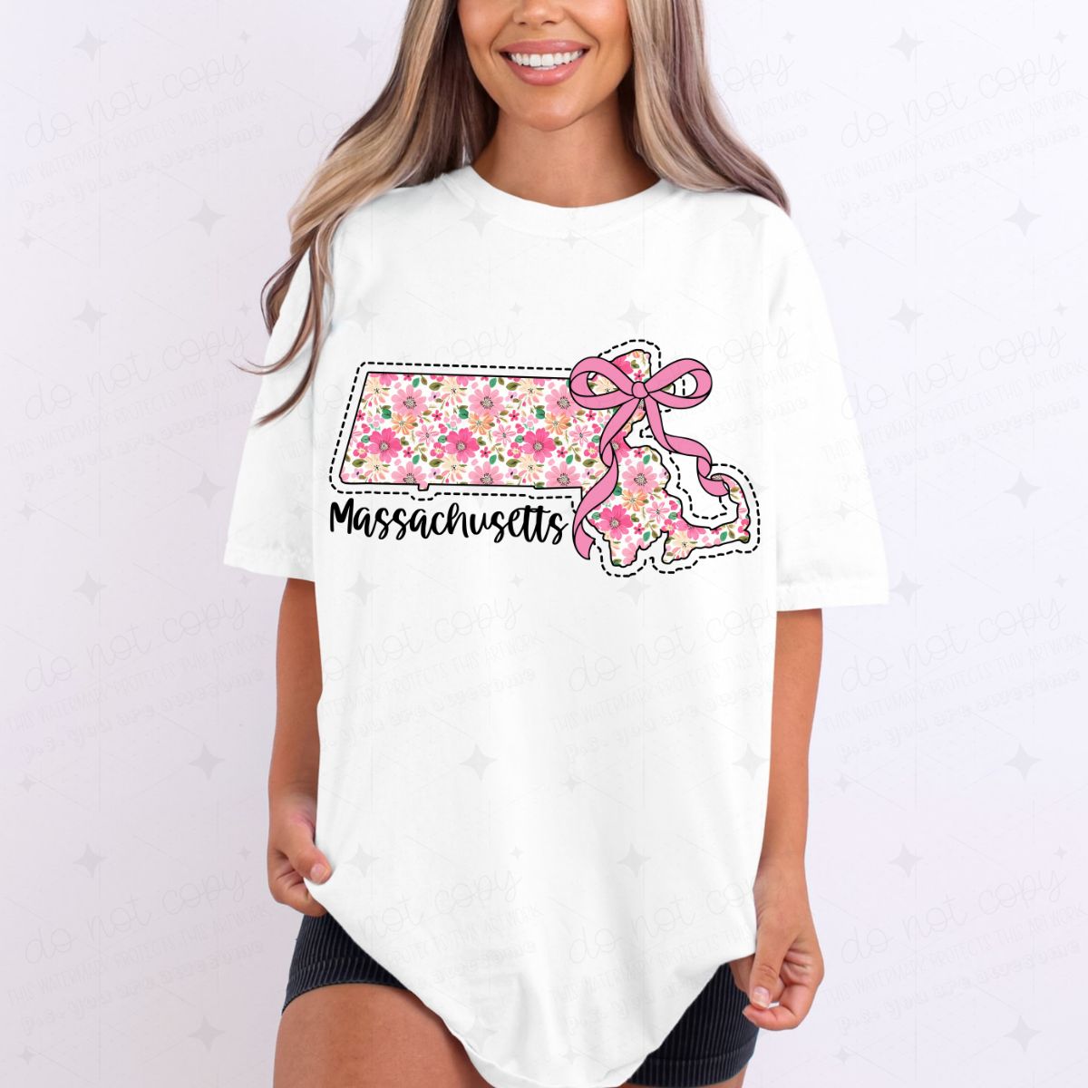 COQUETTE MASSACHUSETTS - DTF TRANSFER