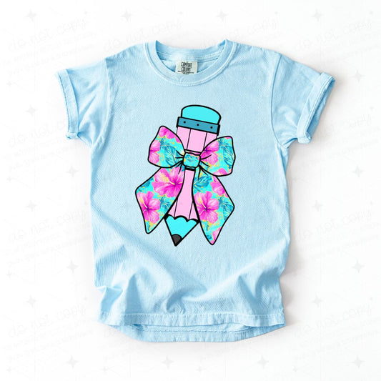 COQUETTE PREPPY PENCIL - DTF TRANSFER