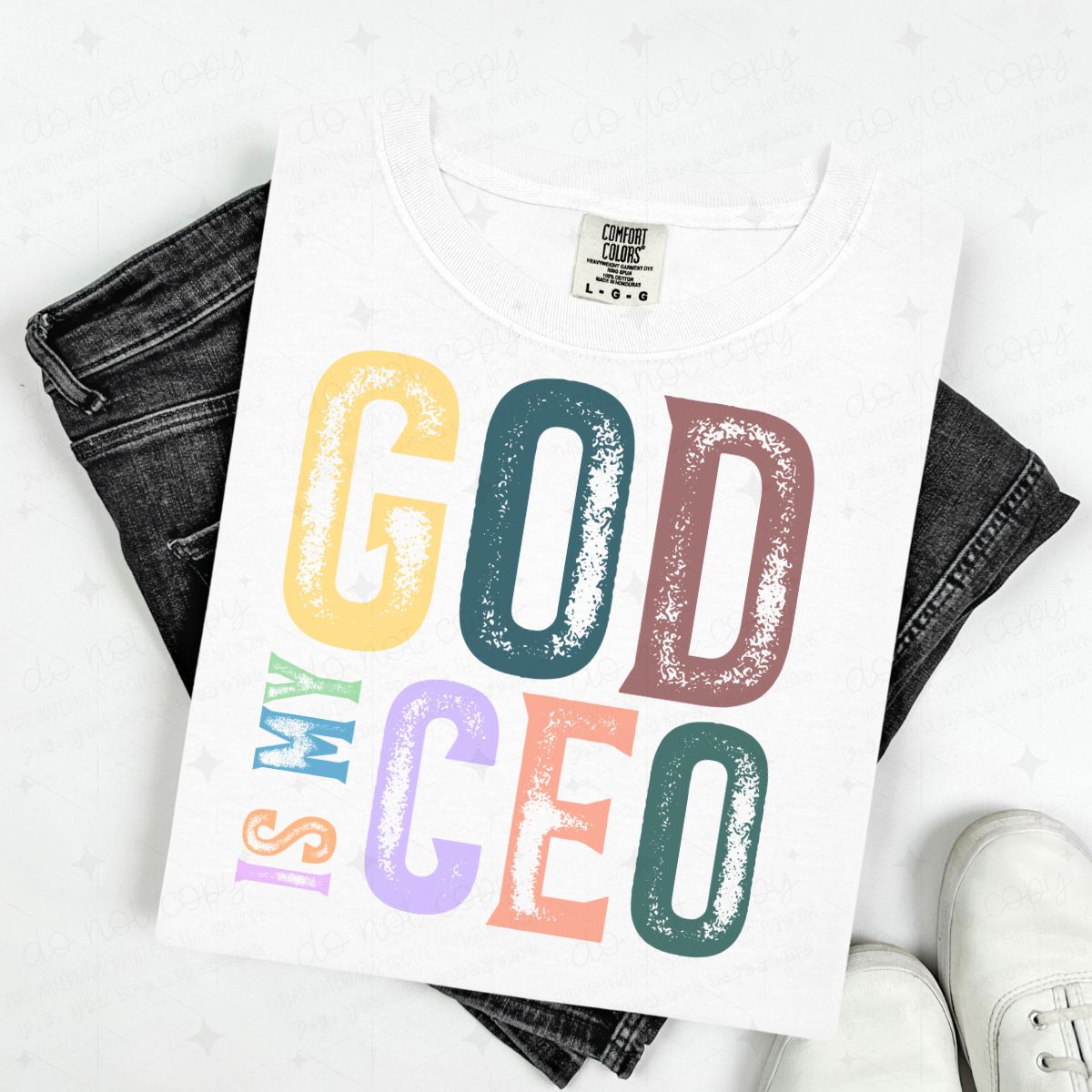 GOD IS MY CEO - DTF TRANSFER