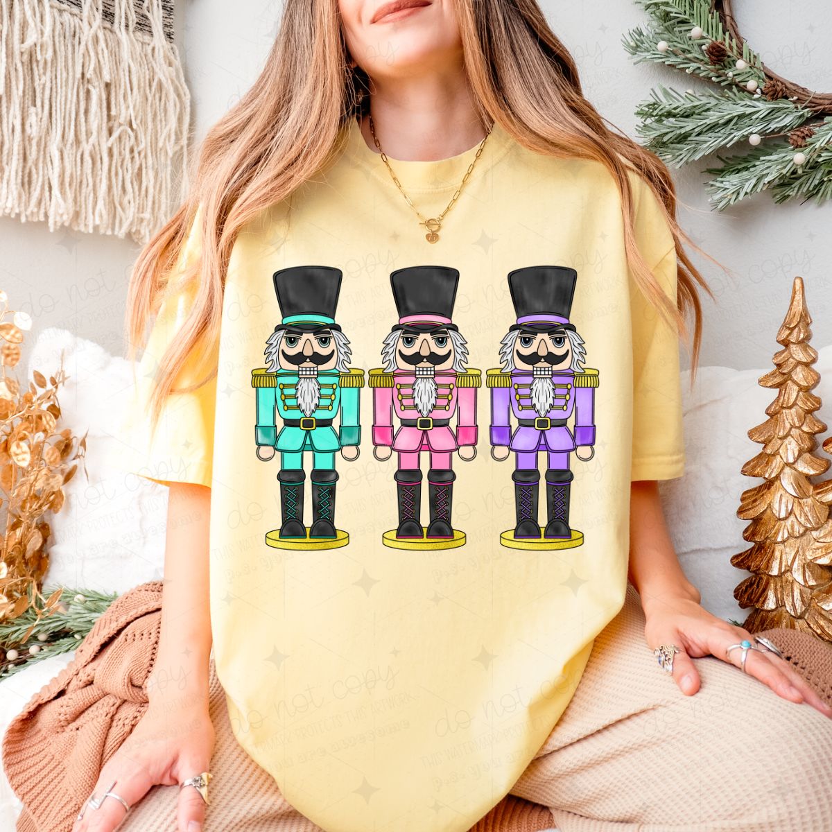 MULTICOLOR NUTCRACKERS - DTF TRANSFER