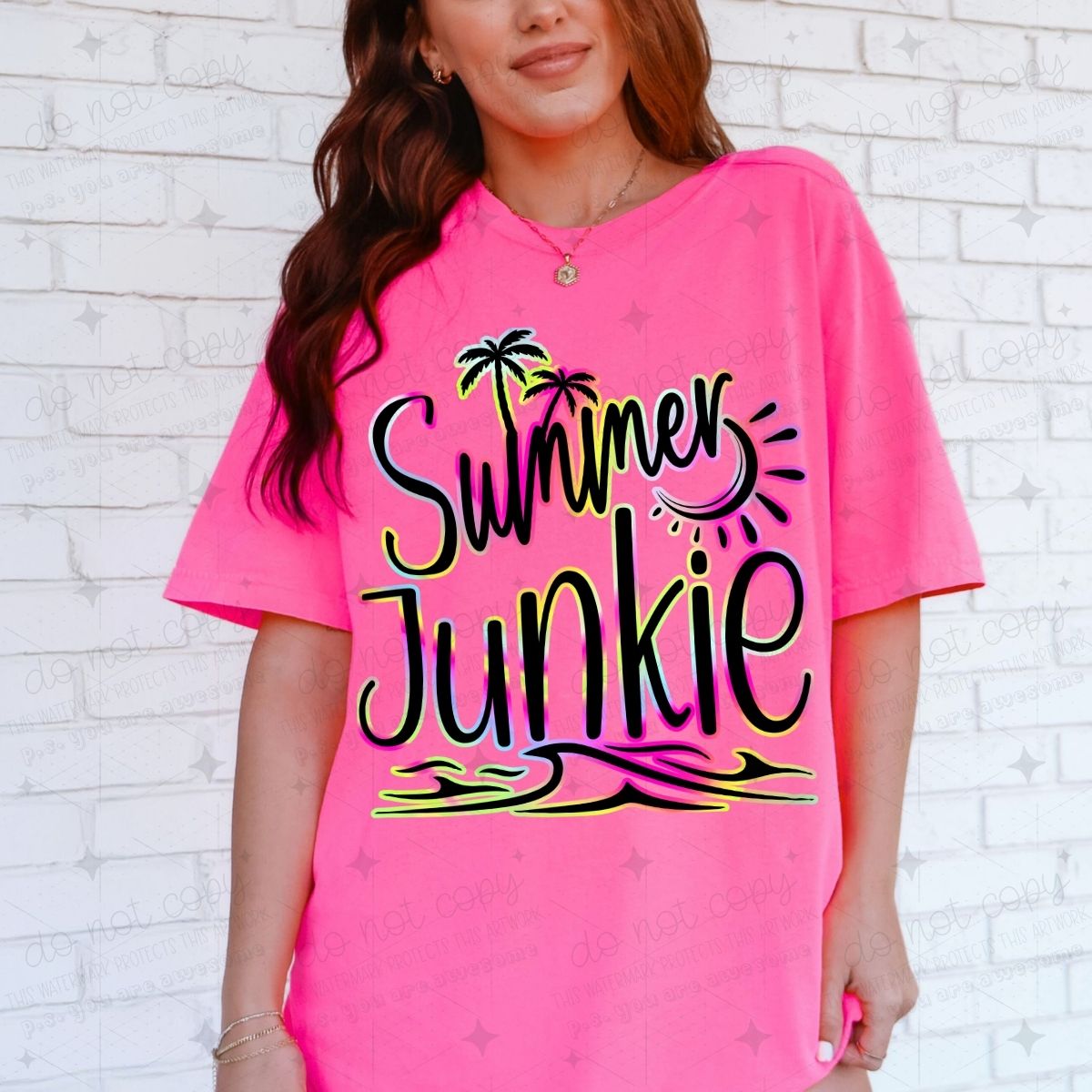 SUMMER JUNKIE - DTF TRANSFER