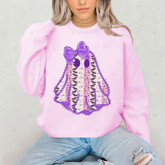 COQUETTE GHOST - FAUX LACE - DTF TRANSFER