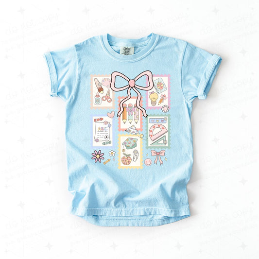 COQUETTE BACK TO SCHOOL STAMPS - DTF TRANSFER