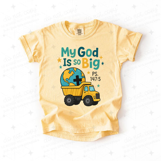 MY GOD IS SO BIG - DTF TRANSFER