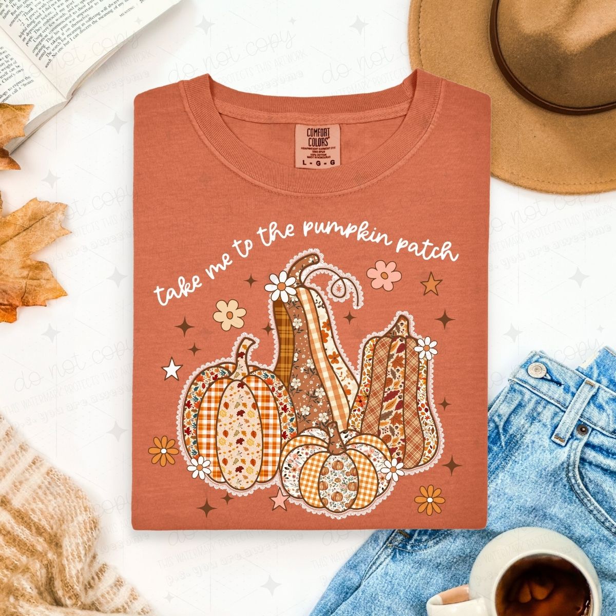 TAKE ME TO THE PUMPKIN PATCH - DTF TRANSFER