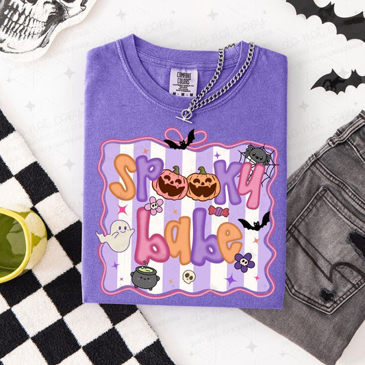 COQUETTE SPOOKY BABE - DTF TRANSFER