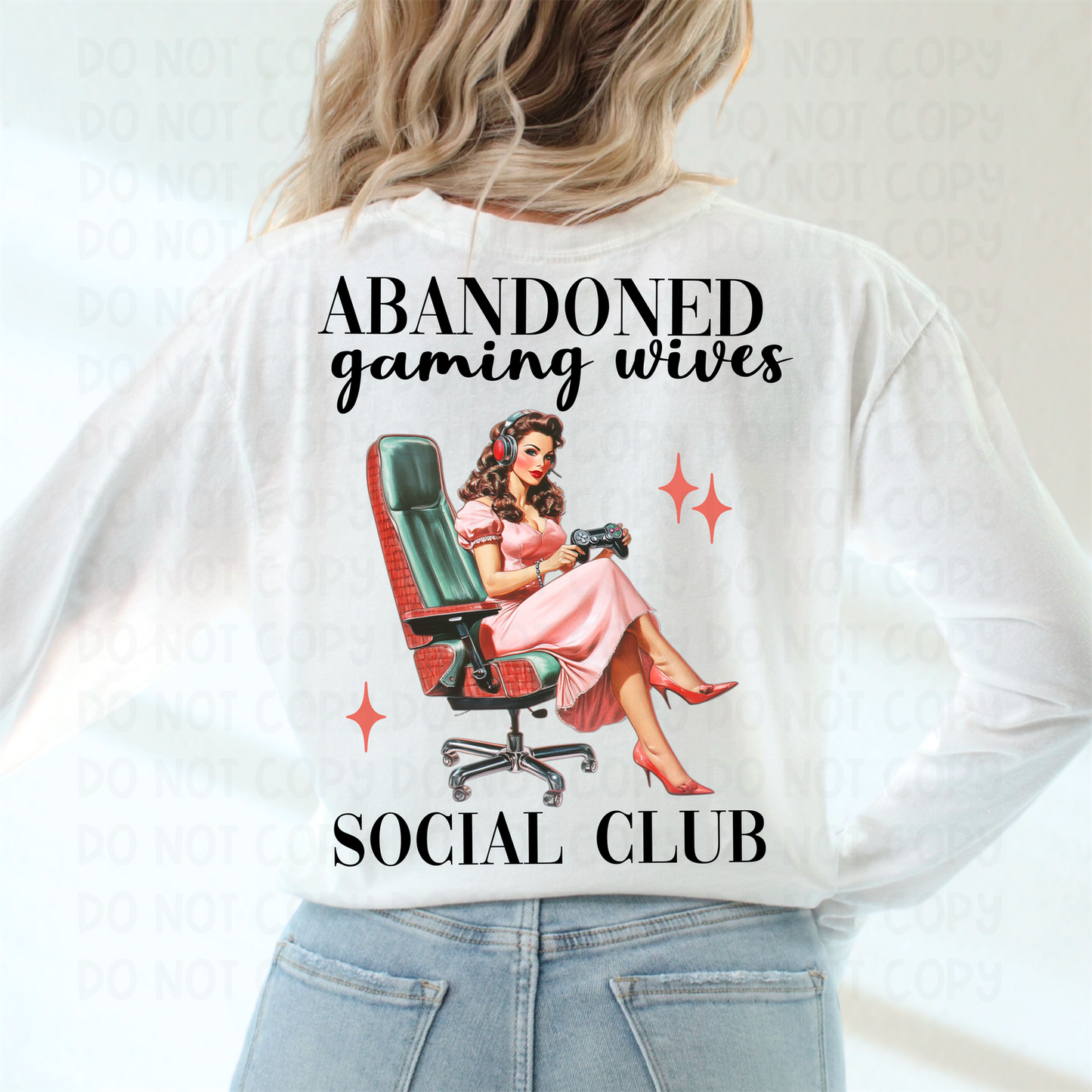 ABANDONED WIVES CLUB - DTF TRANSFER