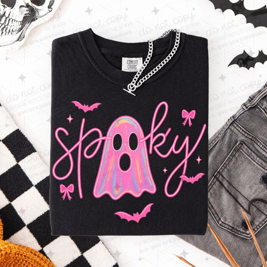 COQUETTE IRIDESCENT SPOOKY - DTF TRANSFER
