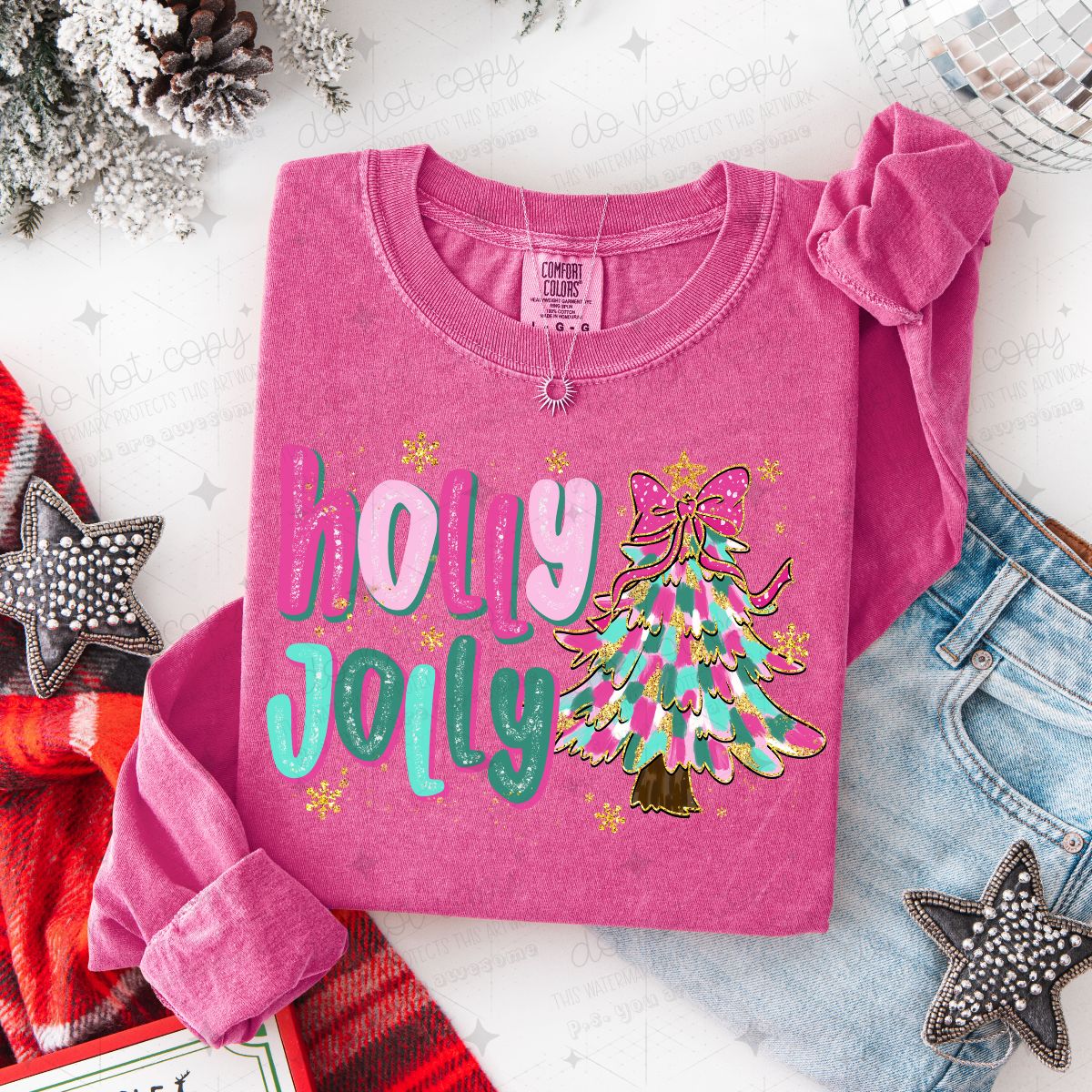 COQUETTE HOLLY JOLLY - DTF TRANSFER