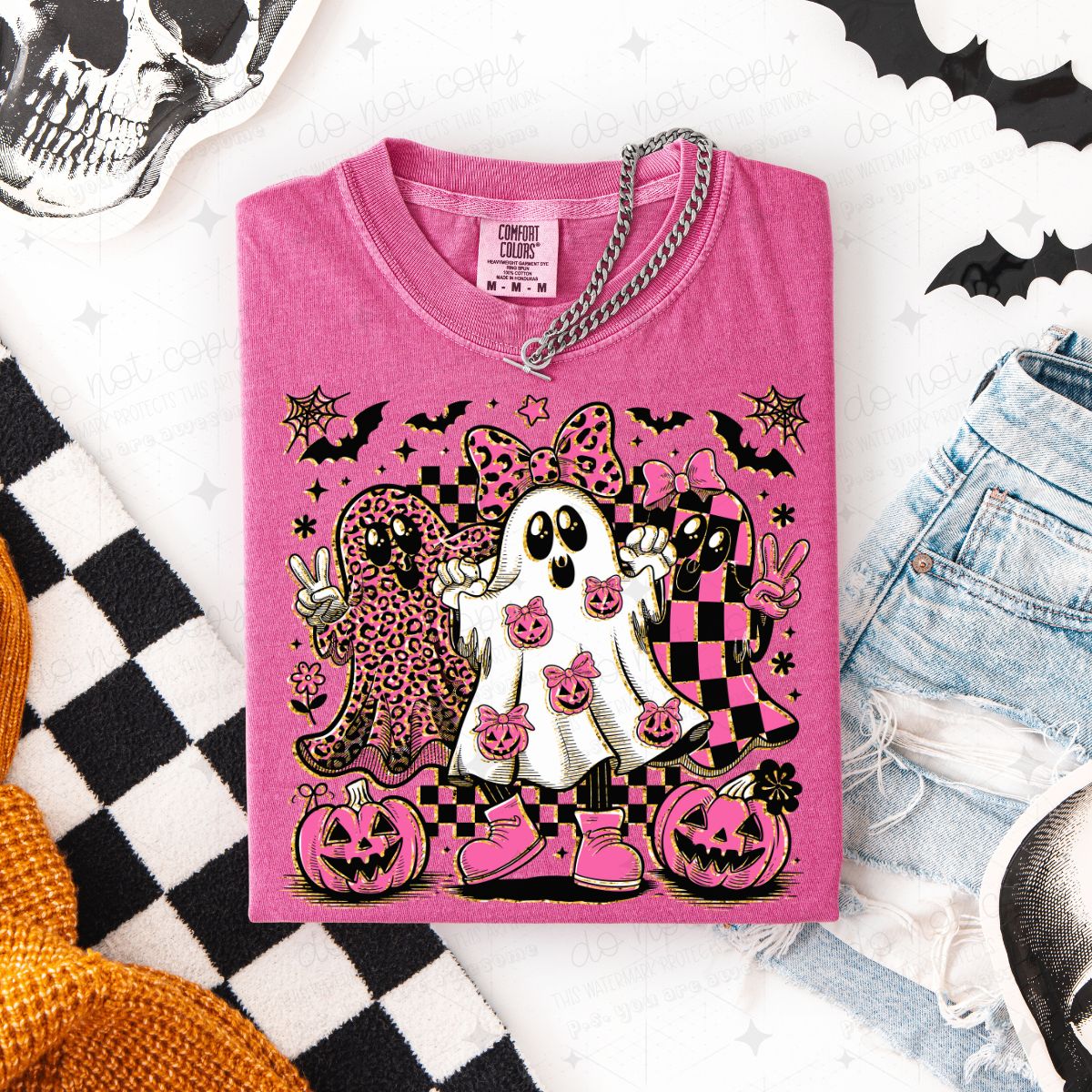 COQUETTE PREPPY GHOSTS - DTF TRANSFER