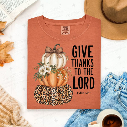 COQUETTE GIVE THANKS TO THE LORD - DTF TRANSFER