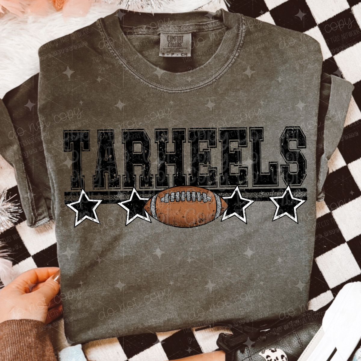 FOOTBALL & STARS MASCOTS - DTF TRANSFER