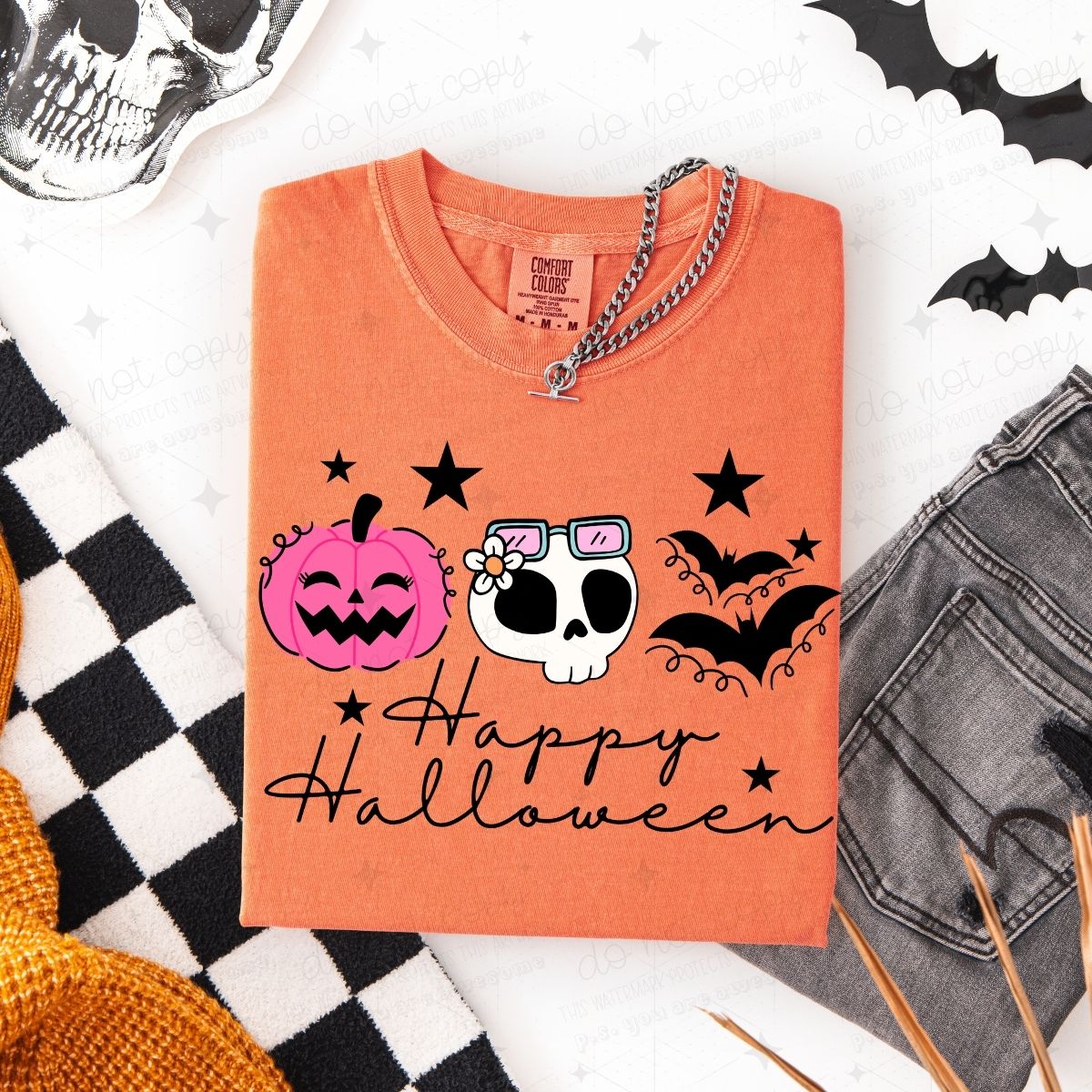 HAPPY HALLOWEEN - DTF TRANSFER