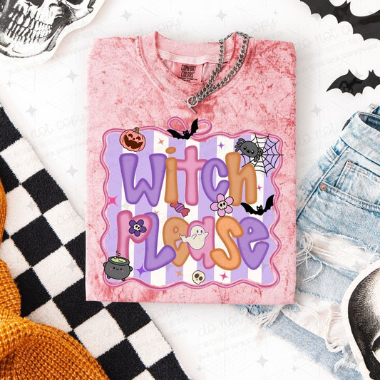 COQUETTE WITCH PLEASE - DTF TRANSFER