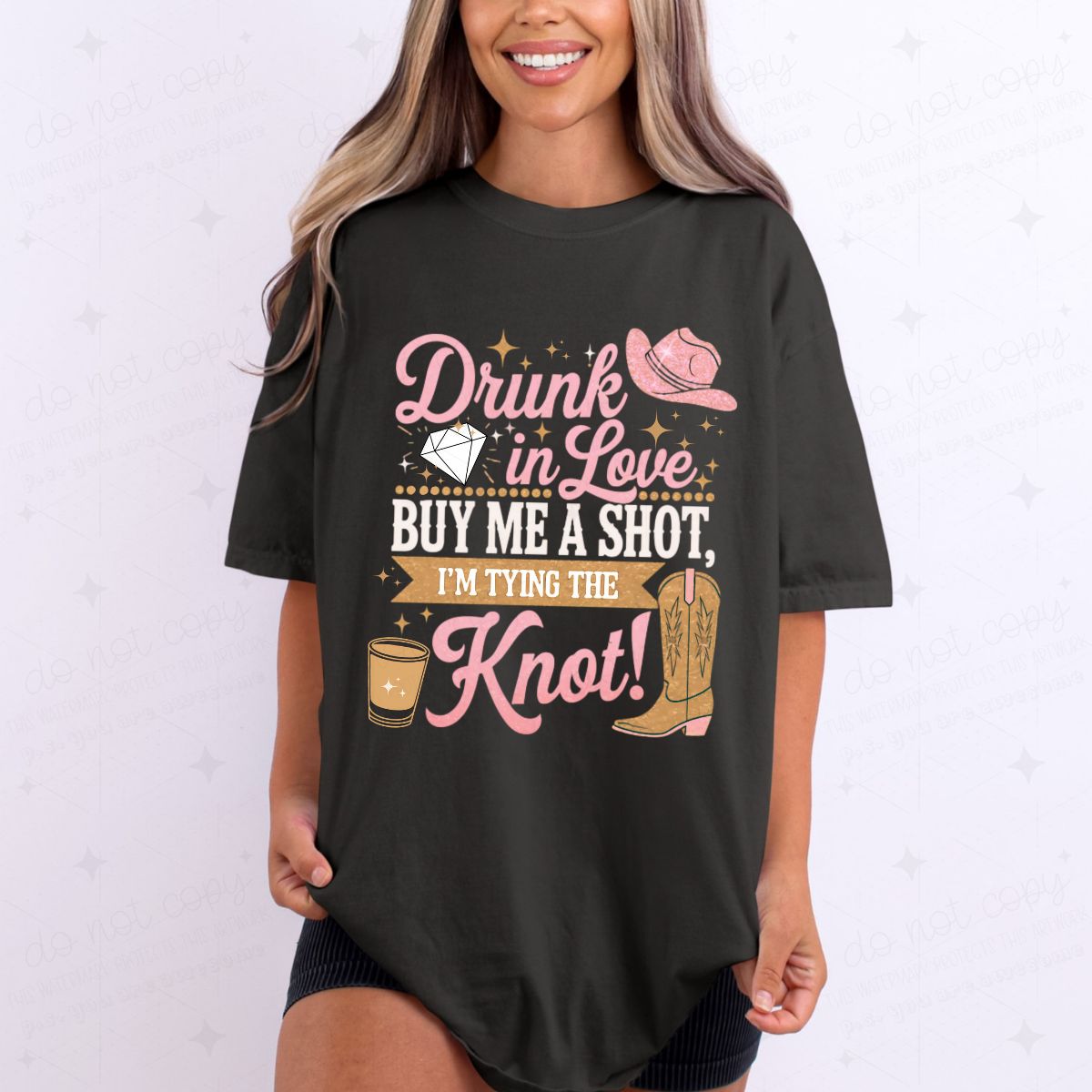 DRUNK IN LOVE - DTF TRANSFER