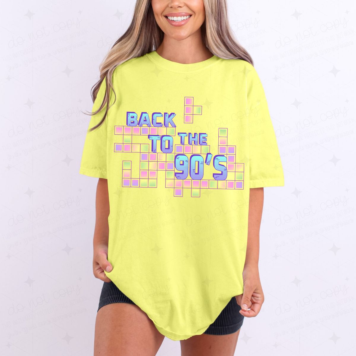 BACK TO THE 90'S - DTF TRANSFER