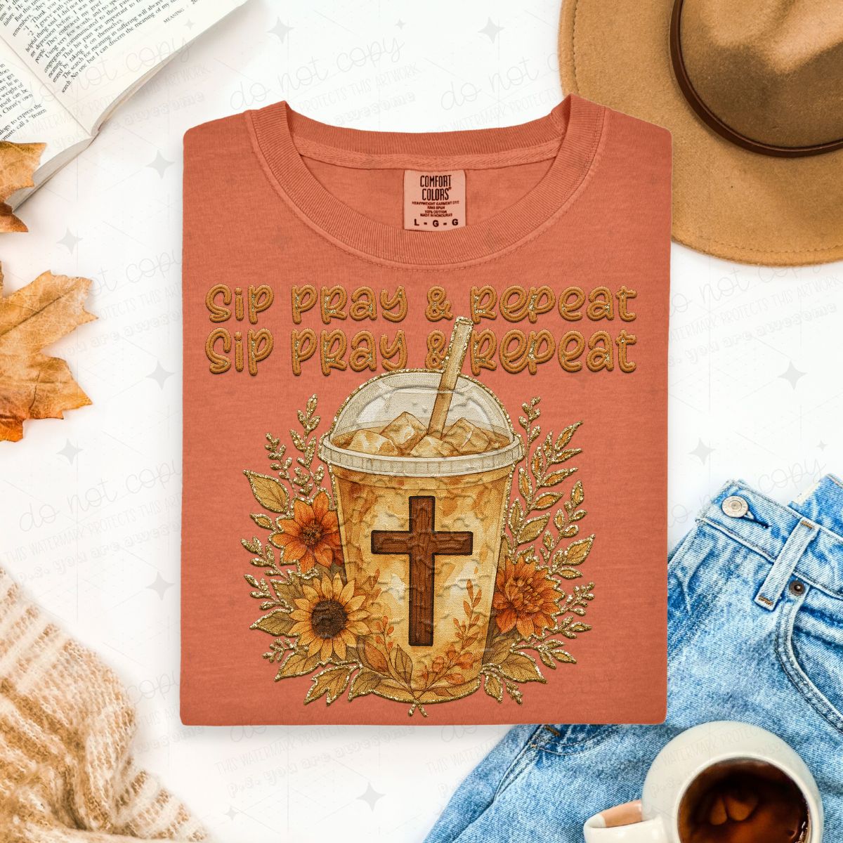 SIP PRAY & REPEAT - DTF TRANSFER