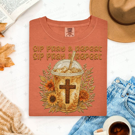 SIP PRAY & REPEAT - DTF TRANSFER