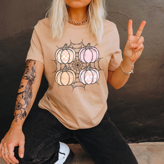 PUMPKIN SPIDERWEB - DTF TRANSFER