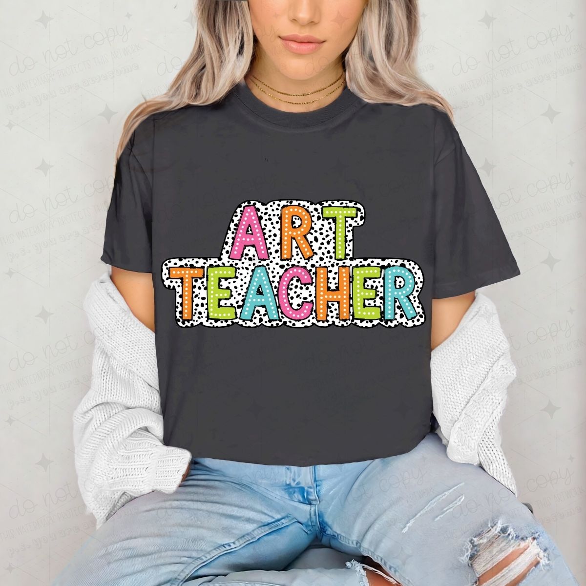 ART TEACHER - DTF TRANSFER