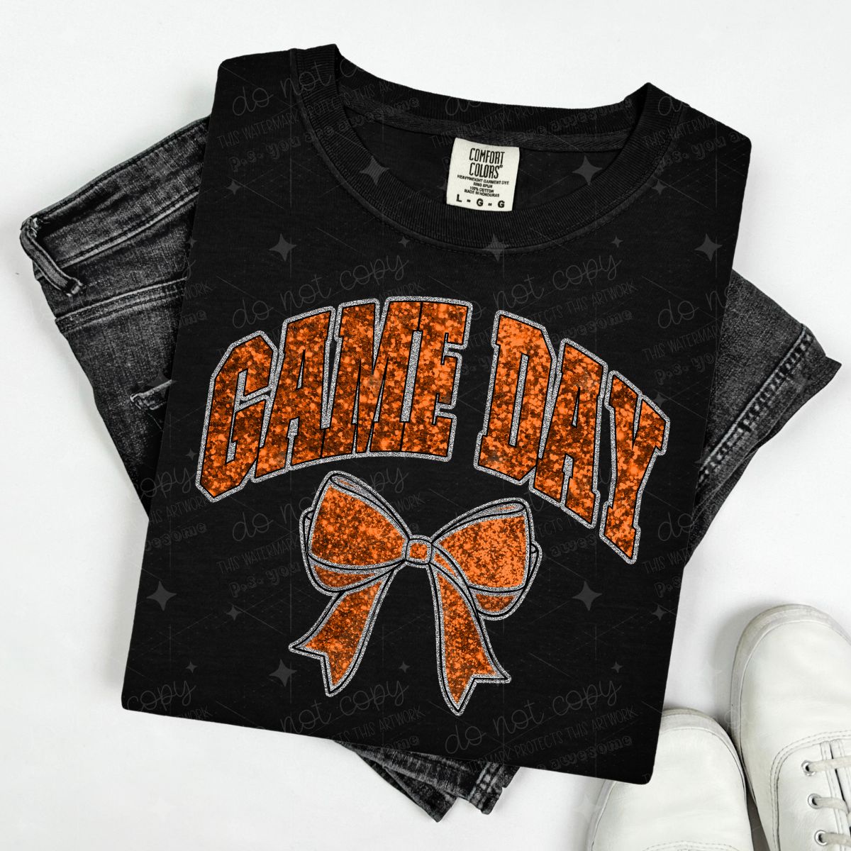 COQUETTE MASCOTS - FAUX SEQUIN - DTF TRANSFER