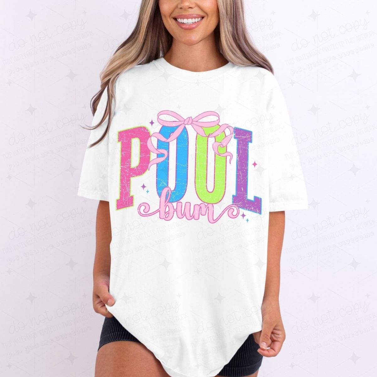 POOL BUM - DTF TRANSFER