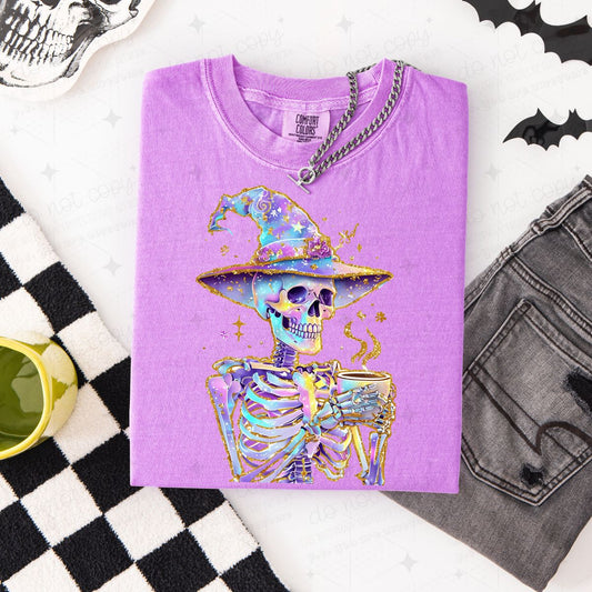 IRIDESCENT WITCH SKELLIE - DTF TRANSFER
