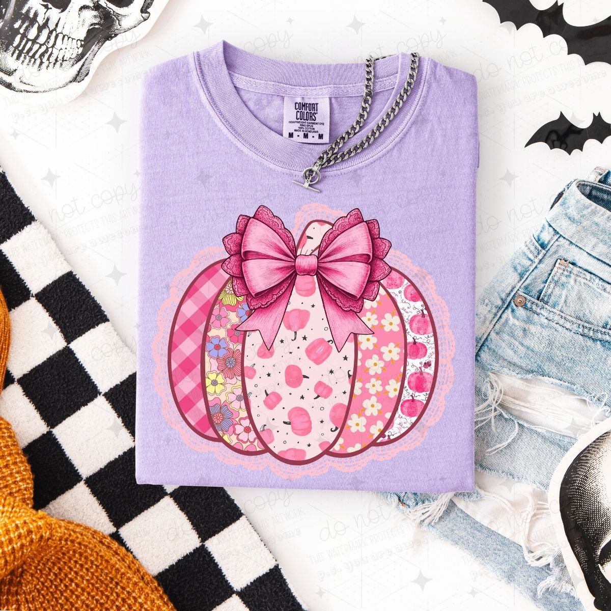 COQUETTE PINK PUMPKIN - DTF TRANSFER