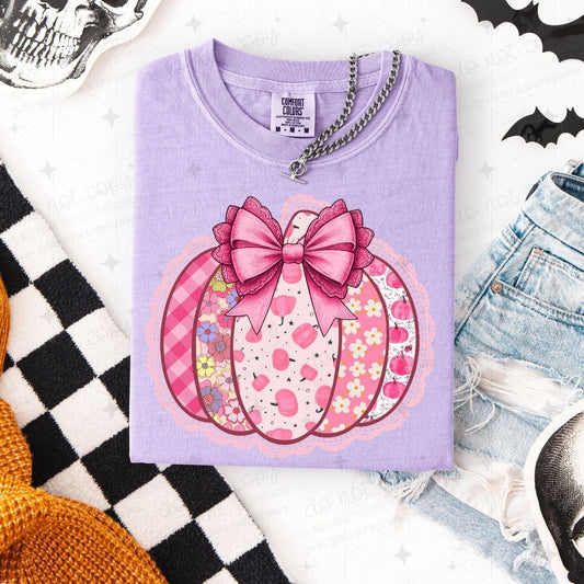 COQUETTE PINK PUMPKIN - DTF TRANSFER