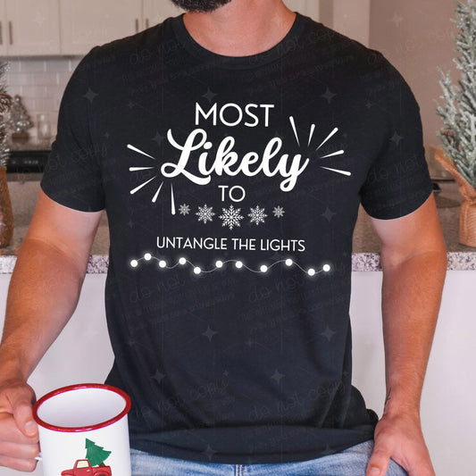 UNTANGLE THE LIGHTS - DTF TRANSFER